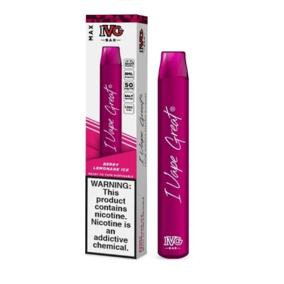 IVG BAR MAX DISPOSABLE VAPE - 3000 PUFFS